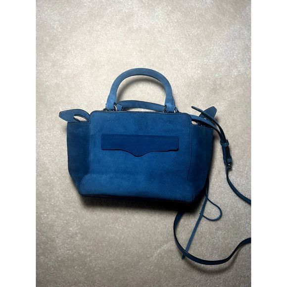 NWT Rebecca Minkoff Avery Mini Tote | Lake Blue - Picture 3 of 11